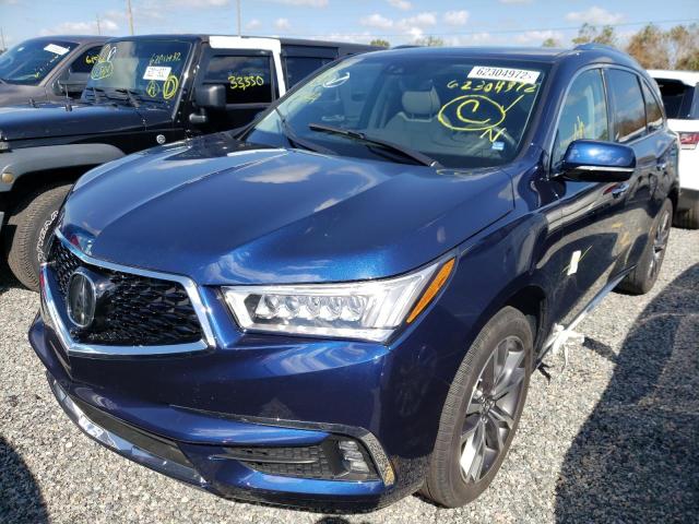 5J8YD3H80KL005172 - 2019 ACURA MDX ADVANC UNKNOWN - NOT OK FOR INV. photo 2