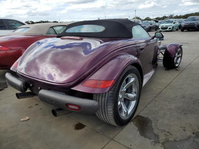 1P3EW65G4XV501466 - 1999 PLYMOUTH PROWLER PURPLE photo 4