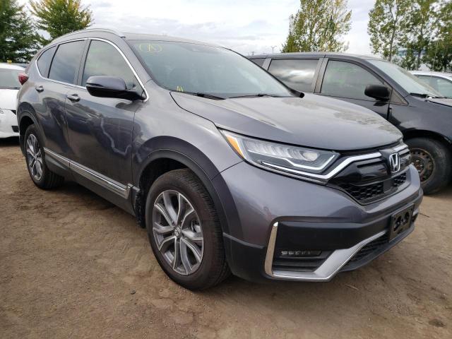 2HKRW2H96NH219141 - 2022 HONDA CR-V TOURI GRAY photo 1