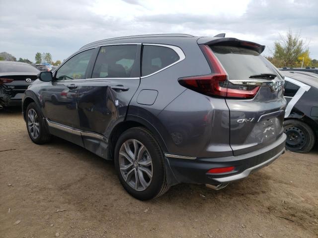 2HKRW2H96NH219141 - 2022 HONDA CR-V TOURI GRAY photo 3