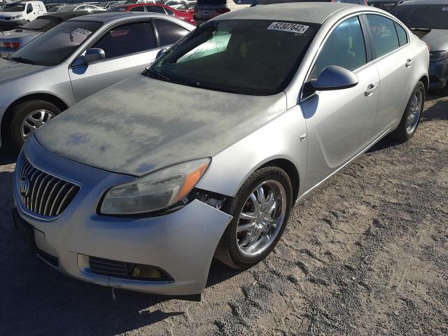 W04GN5EC0B1012527 - 2011 BUICK REGAL CXL SILVER photo 2