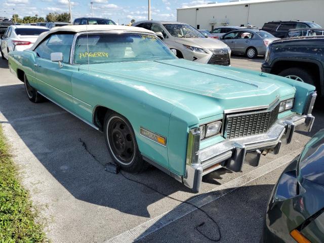 6L67S6Q111471 - 1976 CADILLAC CADILLAC TURQUOISE photo 1