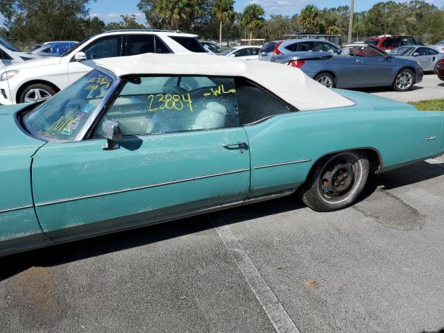 6L67S6Q111471 - 1976 CADILLAC CADILLAC TURQUOISE photo 9