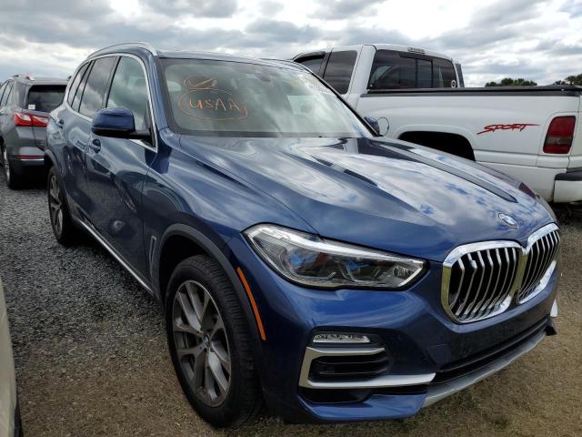 5UXCR4C09M9F51732 - 2021 BMW X5 SDRIVE BLUE photo 1