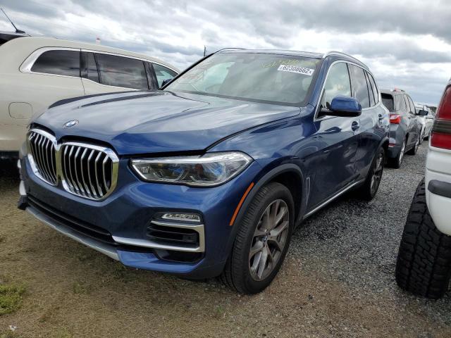5UXCR4C09M9F51732 - 2021 BMW X5 SDRIVE BLUE photo 2