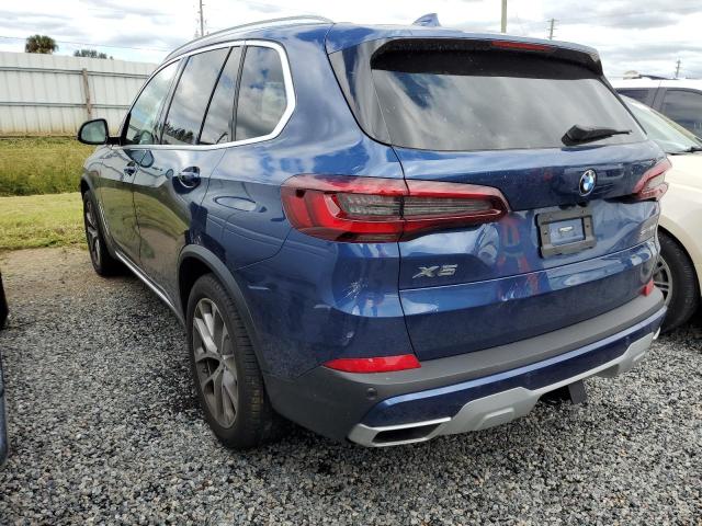 5UXCR4C09M9F51732 - 2021 BMW X5 SDRIVE BLUE photo 3