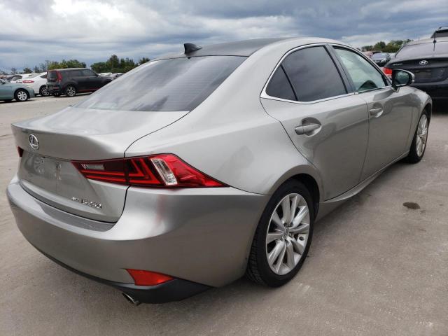 JTHCF1D23E5000435 - 2014 LEXUS IS 250 TAN photo 4