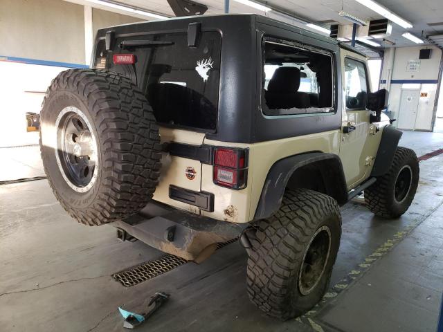 1J4BA6D16BL582905 - 2011 JEEP WRANGLER R CREAM photo 4