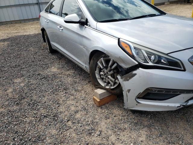 5NPE24AA6FH140614 - 2015 HYUNDAI SONATA ECO SILVER photo 9