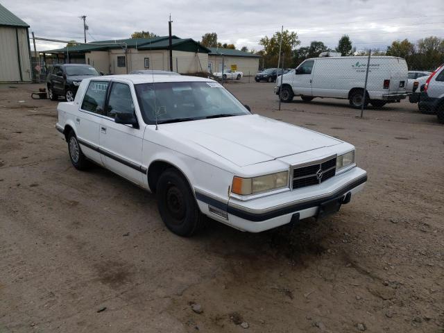 1B3XC56R4LD877601 - 1990 DODGE DYNASTY LE WHITE photo 1