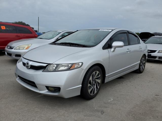 19XFA16399E020976 - 2009 HONDA CIVIC VP SILVER photo 2