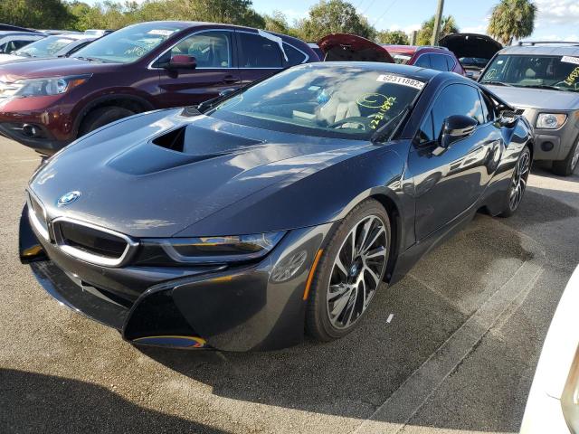 WBY2Z2C3XHV676887 - 2017 BMW I8 GRAY photo 2