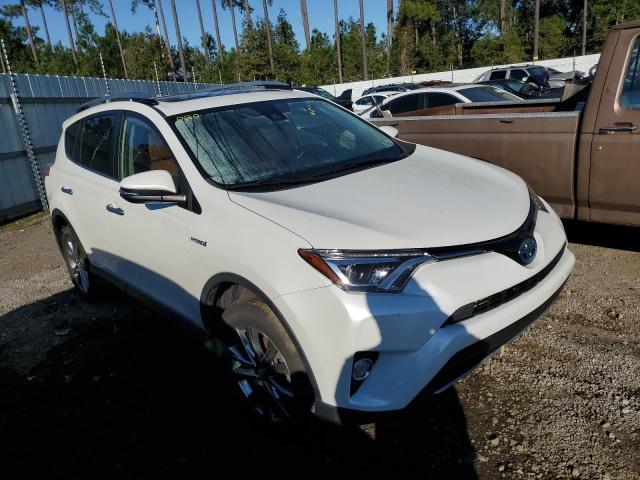 JTMDJREV3HD108589 - 2017 TOYOTA RAV4 HV LI WHITE photo 1