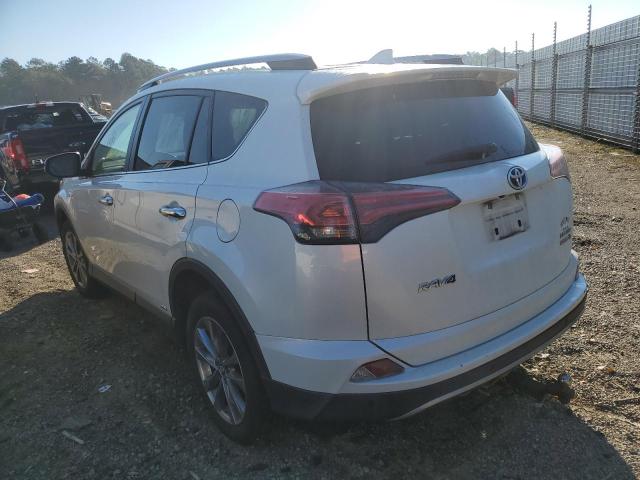 JTMDJREV3HD108589 - 2017 TOYOTA RAV4 HV LI WHITE photo 3