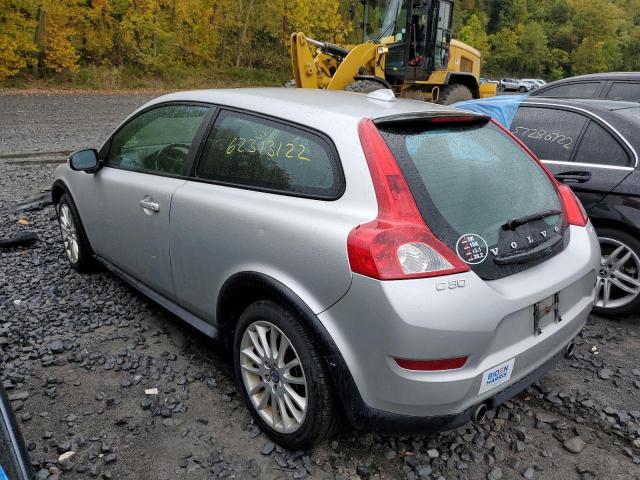 YV1672MKXC2275889 - 2012 VOLVO C30 T5 SILVER photo 3