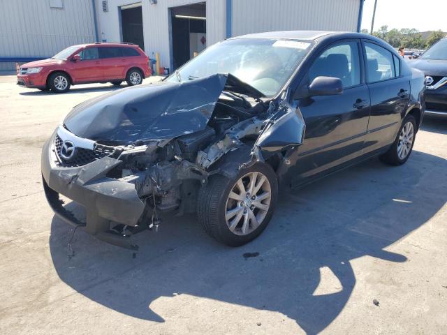 JM1BK12F371610974 - 2007 MAZDA 3 I BLACK photo 2