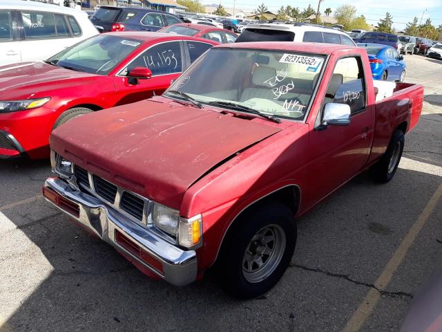 1N6SD11S3MC397434 - 1991 NISSAN TRUCK SHOR RED photo 2