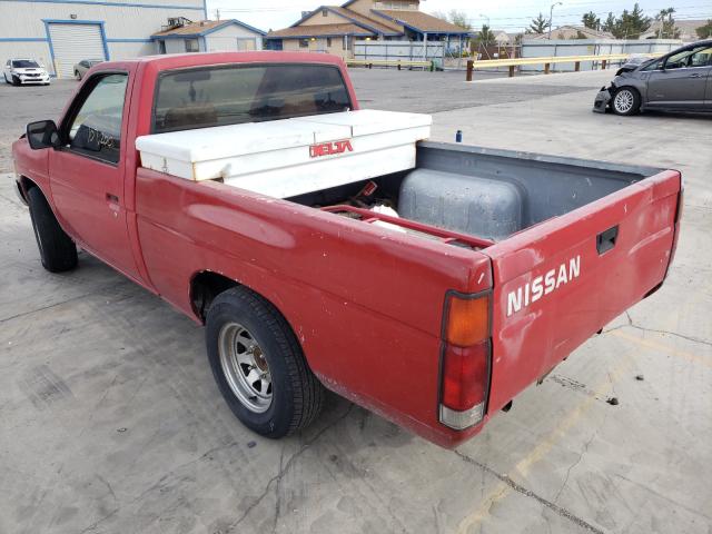 1N6SD11S3MC397434 - 1991 NISSAN TRUCK SHOR RED photo 3