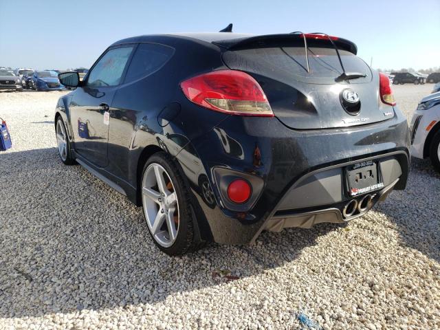 KMHTC6AE9DU095248 - 2013 HYUNDAI VELOSTER T BLACK photo 3