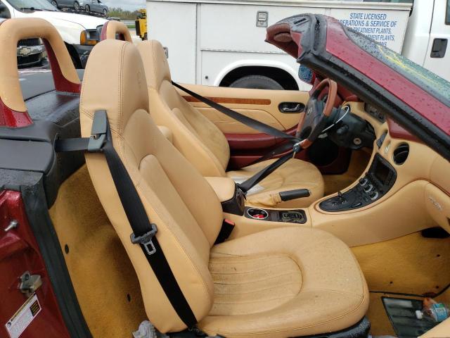 ZAMBB18A540011132 - 2004 MASERATI SPYDER CAM RED photo 5