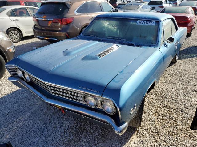 136177A171337 - 1967 CHEVROLET CHEVELLE BLUE photo 2