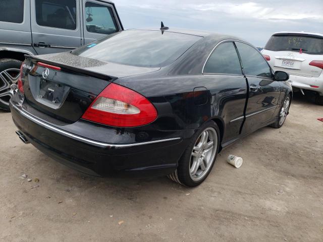 WDBTJ72H08F242168 - 2008 MERCEDES-BENZ CLK 550 BLACK photo 4