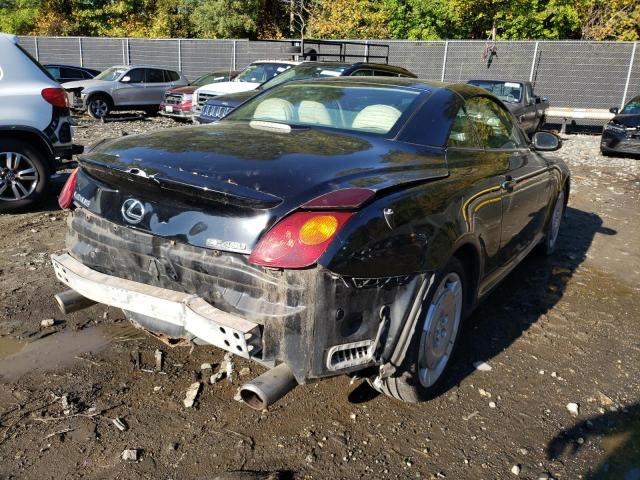 JTHFN48Y730038325 - 2003 LEXUS SC 430 BLACK photo 4