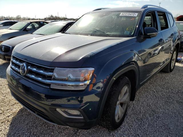 1V2ER2CA1JC534067 - 2018 VOLKSWAGEN ATLAS SEL Mavi foto 2