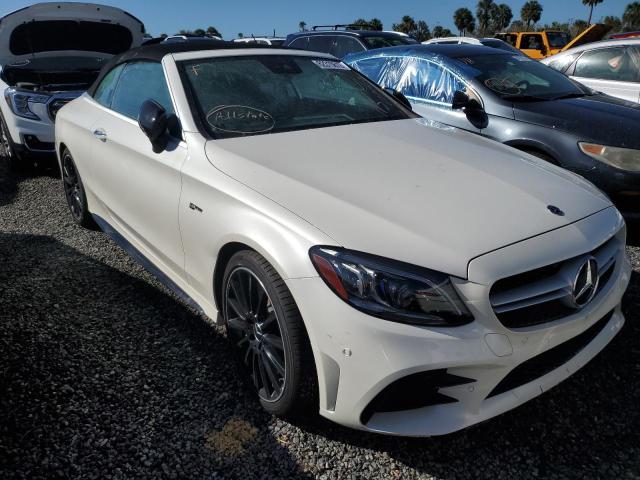 WDDWK6EB3KF831807 - 2019 MERCEDES-BENZ C 43 AMG WHITE photo 1