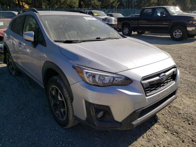 JF2GTAECXK8377648 - 2019 SUBARU CROSSTREK SILVER photo 1