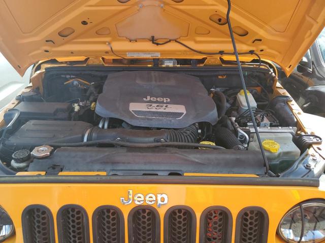 1C4AJWAG9CL241543 - 2012 JEEP WRANGLER S ORANGE photo 7