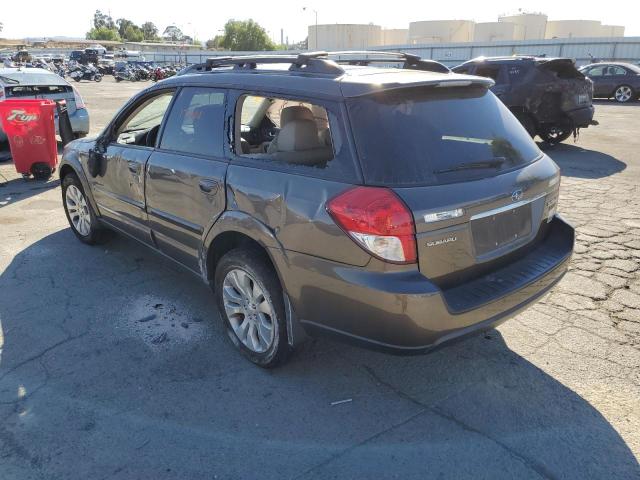 4S4BP66C497321046 - 2009 SUBARU OUTBACK BROWN photo 3