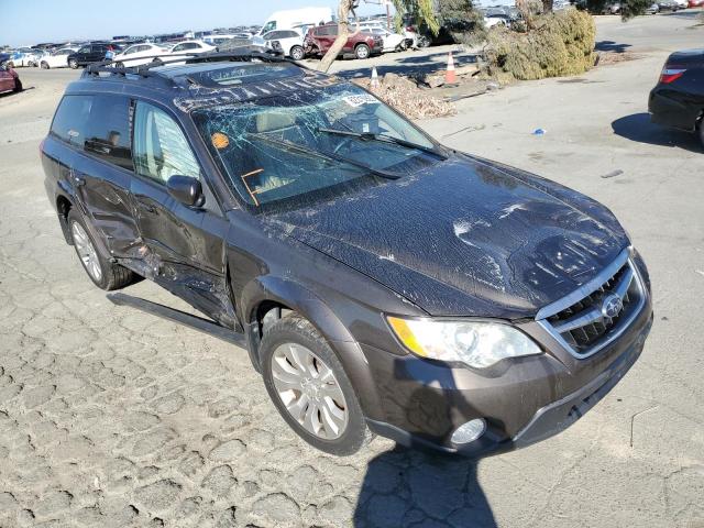 4S4BP66C497321046 - 2009 SUBARU OUTBACK BROWN photo 9