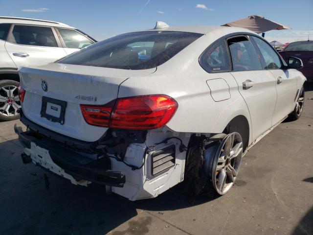 WBA4A9C59FD416637 - 2015 BMW 428 I GRAN WHITE photo 4