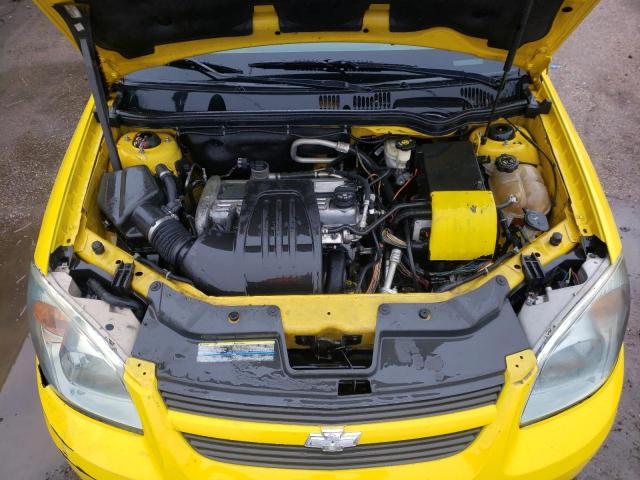 1G1AL15F767674248 - 2006 CHEVROLET COBALT LT YELLOW photo 11