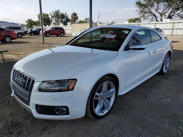 WAUVVAFR3CA008589 - 2012 AUDI S5 PRESTIG WHITE photo 2