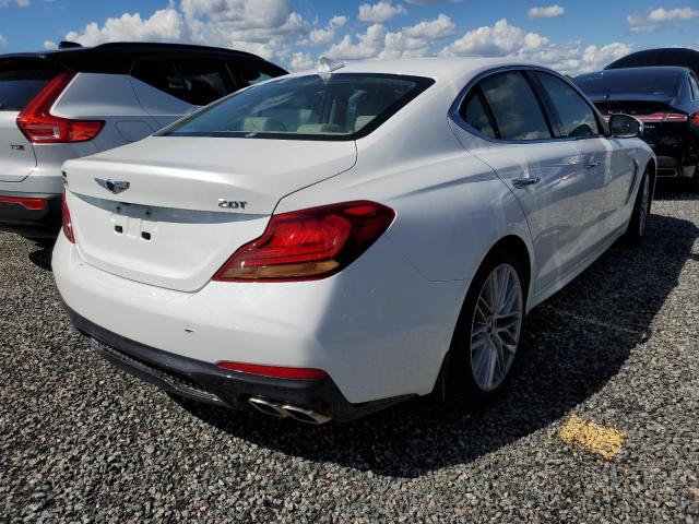 KMTG64LA6MU075715 - 2021 GENESIS G70 WHITE photo 4