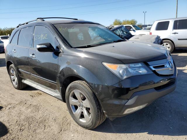 2HNYD28867H526758 - 2007 ACURA MDX SPORT BLACK photo 1