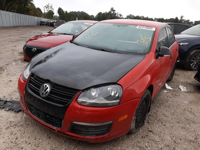 3VWPF71K56M784815 - 2006 VOLKSWAGEN JETTA VALU RED photo 2