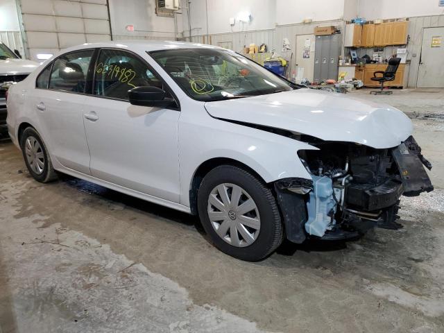 3VW2K7AJ8FM410244 - 2015 VOLKSWAGEN JETTA BASE WHITE photo 1