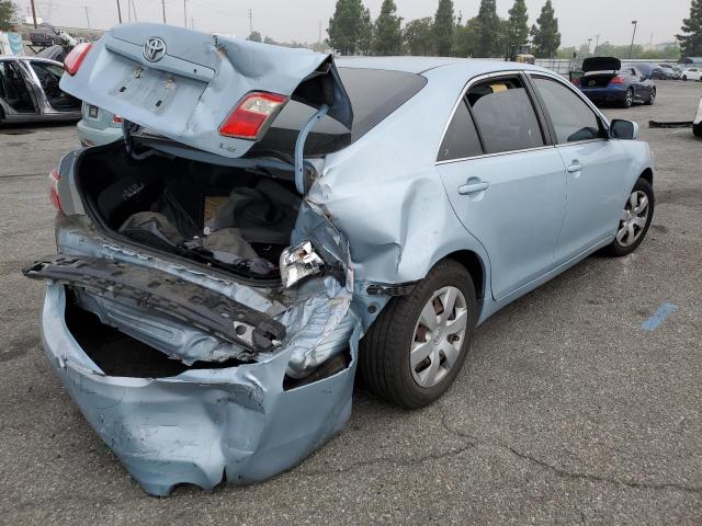 4T1BE46KX7U672740 - 2007 TOYOTA CAMRY CE BLUE photo 4