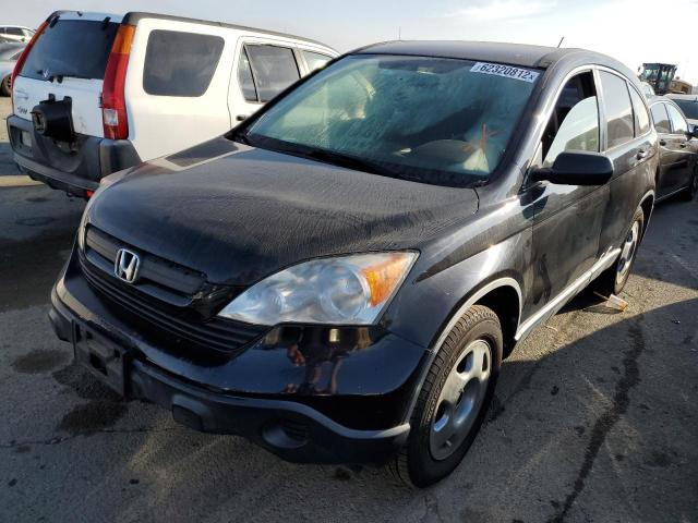 JHLRE48308C031406 - 2008 HONDA CR-V LX BLACK photo 2