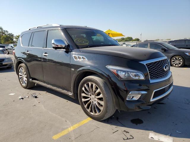 JN8AZ2ND5F9770172 - 2015 INFINITI QX80 BLACK photo 1