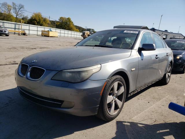 WBANV13558CZ55789 - 2008 BMW 528 XI GRAY photo 2