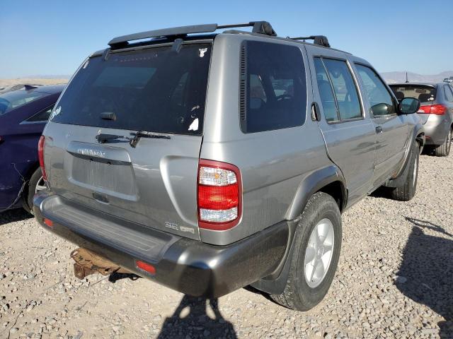 JN8DR09Y21W571024 - 2001 NISSAN PATHFINDER SILVER photo 4