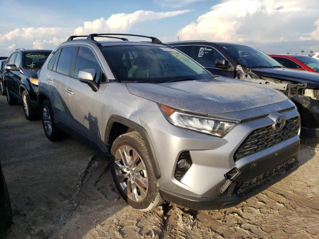 JTMC1RFV3KD041848 - 2019 TOYOTA RAV4 XLE P GRAY photo 1