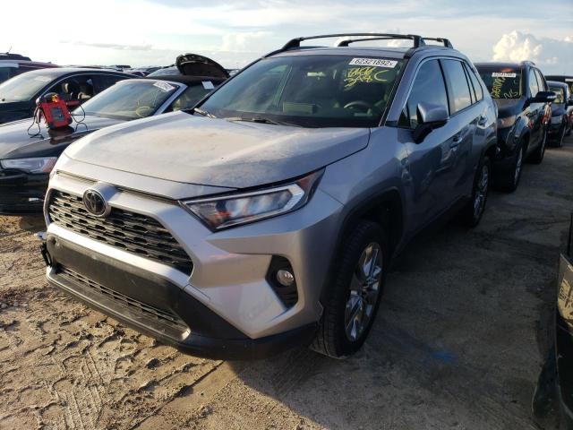 JTMC1RFV3KD041848 - 2019 TOYOTA RAV4 XLE P GRAY photo 2