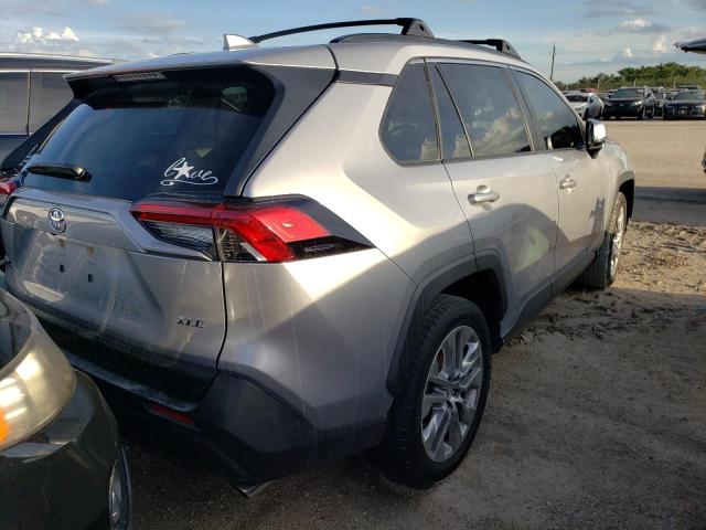 JTMC1RFV3KD041848 - 2019 TOYOTA RAV4 XLE P GRAY photo 4