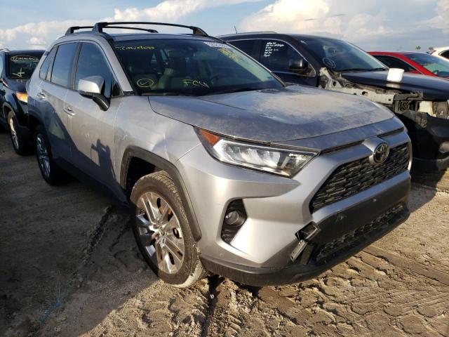 JTMC1RFV3KD041848 - 2019 TOYOTA RAV4 XLE P GRAY photo 9