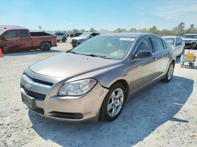 1G1ZA5EUXCF222150 - 2012 CHEVROLET MALIBU LS MAROON photo 2